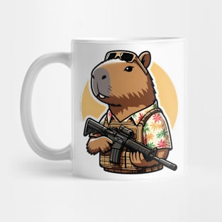 tactical capybara Mug